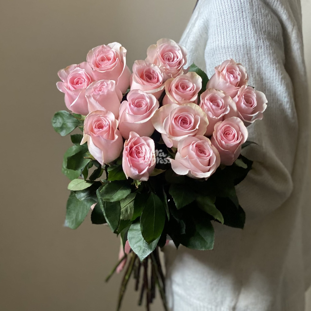 

Букет «Flora Express», 15 розовых роз