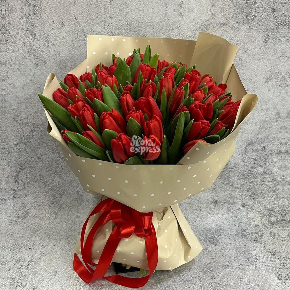 

Букет «Flora Express», 51 красный тюльпан